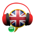 learn english conversation android application logo